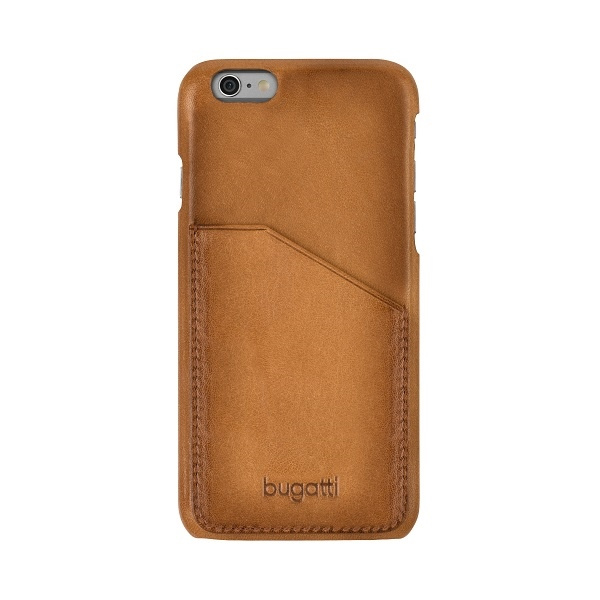 Etui BUGATTI Apple iPhone 6 6S Snap Londra Koniakowy Case