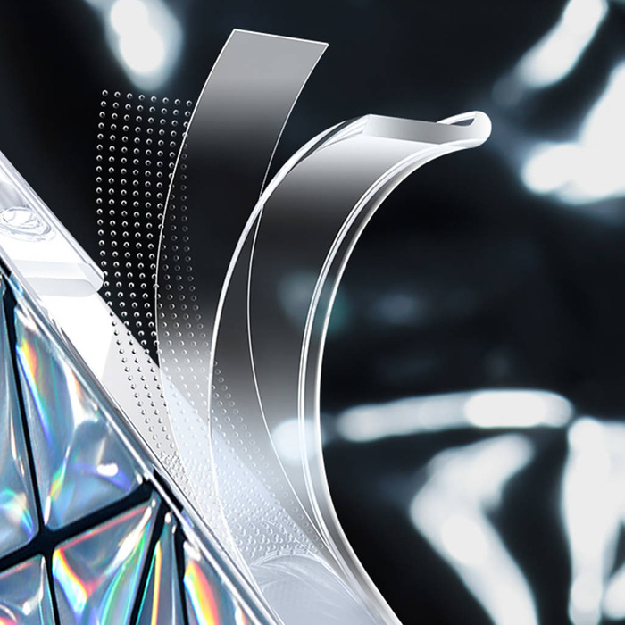 Etui Kingxbar Miya Series Etui iPhone 14 Pokrowiec Obudowa Na Tył Plecki Białe Case