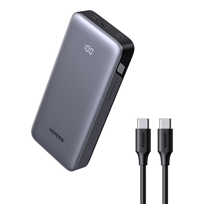 Powerbank 20000mAh Ugreen PB532 USB 2x USB-C 30W Szary