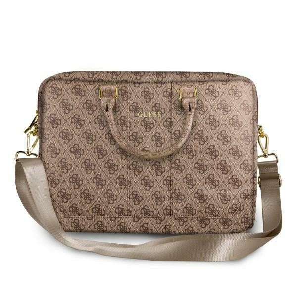 Torba GUESS Na Laptopa 15 4G Uptown Brązowy Case