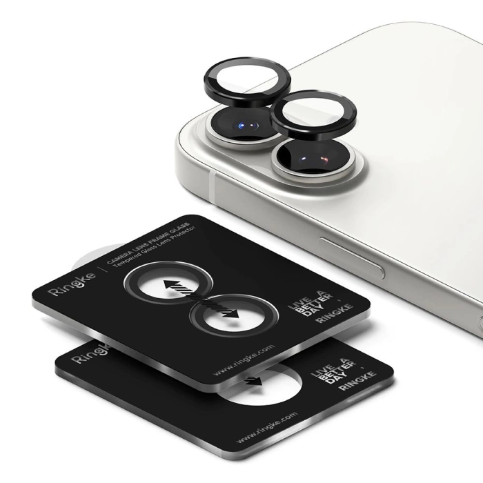 OSŁONA APARATU RINGKE CAMERA FRAME PROTECTOR 2-PACK IPHONE 17 BLACK