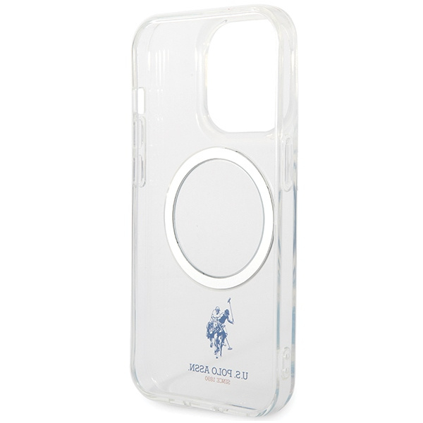 Etui US Polo USHMP15LUCIT iPhone 15 Pro 6.1" transparent MagSafe Collection