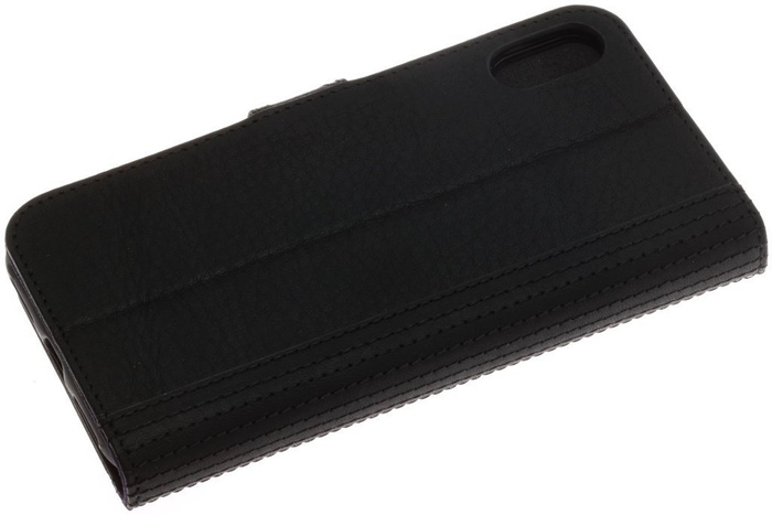 Etui Decoded iPhone X XS z Klapką Wallet Case Czarne Black