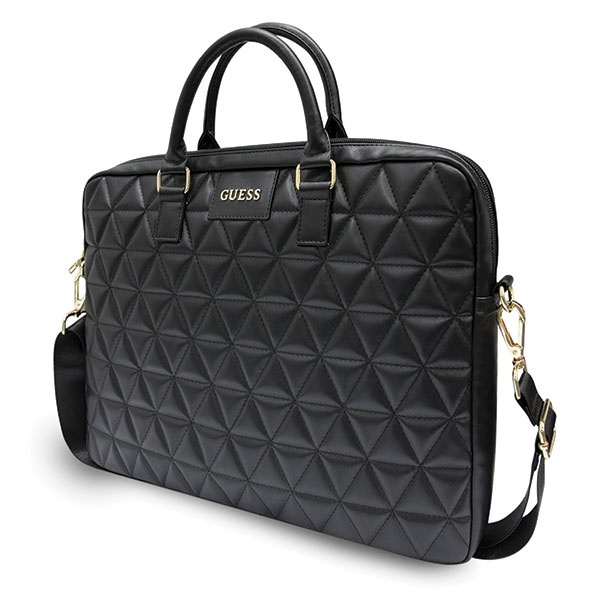 Torba GUESS Na Laptopa 15 Quilted Czarny Case