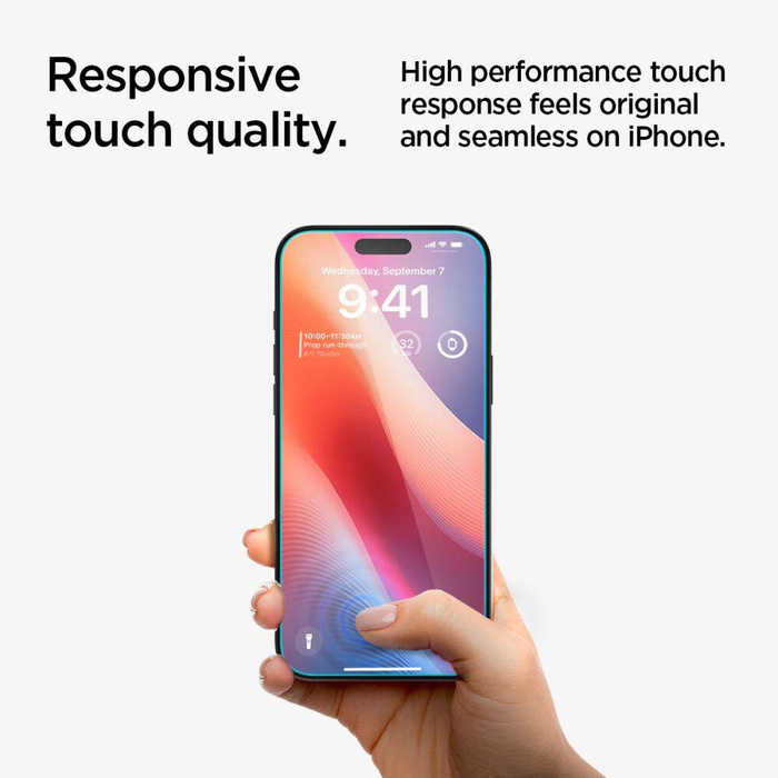 Szkło Hartowane Spigen Glas.tr ”ez Fit” 2-pack iPhone 15 /16 Privacy