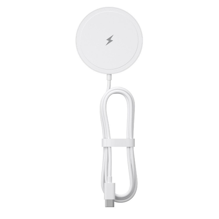 Ładowarka bezprzewodowa BLUE STAR Charing Pad 15w kompatybilna z MagSafe biała