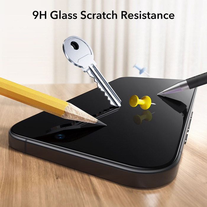 SZKŁO HARTOWANE ESR ULTRAFIT TEMPERED GLASS 2-PACK IPHONE 17 PRO CLEAR