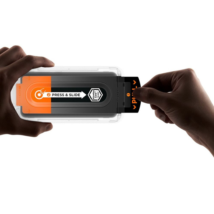 SZKŁO HARTOWANE SPIGEN SAMSUNG GALAXY S25 FE GLAS.TR ”EZ FIT PRO” HD CLEAR