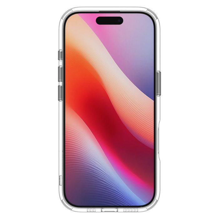 ETUI SPIGEN IPHONE 17 ULTRA HYBRID ”S” MAG MAGSAFE CLEAR/WHITE