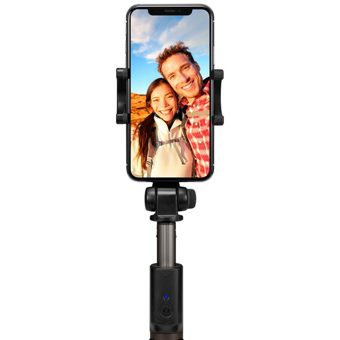 Kijek selfie Statyw SPIGEN S540w Wireless Selfie Stick Tripod Black