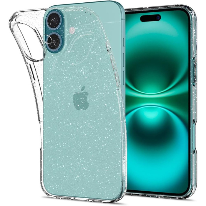 ETUI SPIGEN LIQUID CRYSTAL IPHONE 16 PLUS GLITTER CRYSTAL