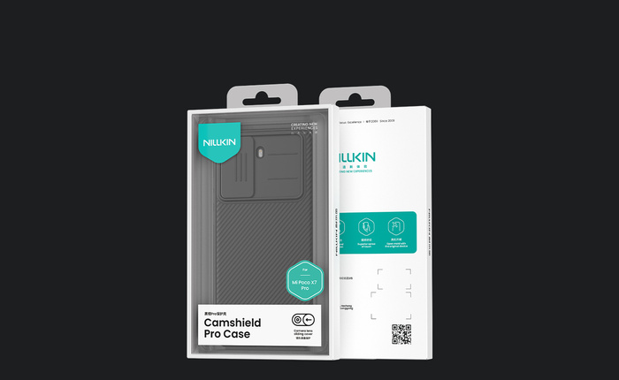 Nillkin CamShield PRO Hard Case for Poco X7 Pro 5G Black