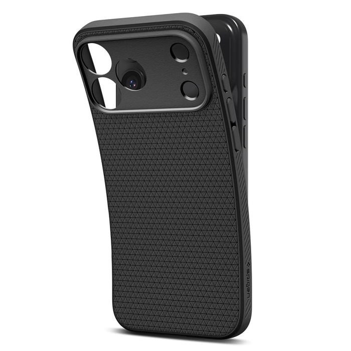ETUI SPIGEN IPHONE 17 PRO LIQUID AIR MATTE BLACK