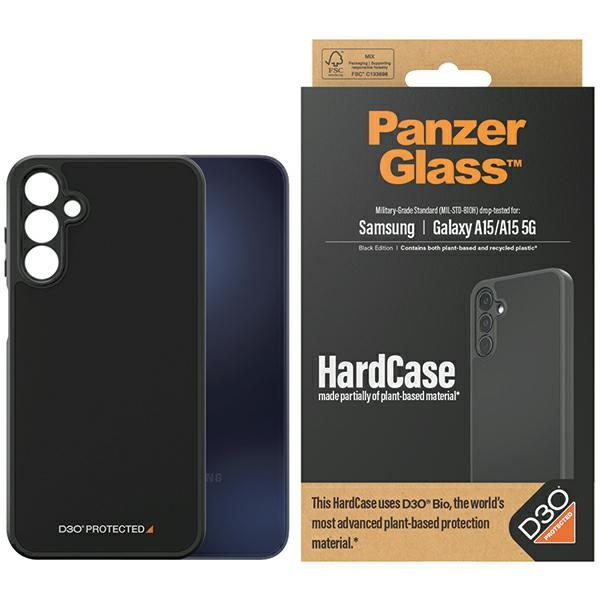 PanzerGlass HardCase Samsung Galaxy A15 / A15 5G D3O 3xMilitary grade czarny/black 0467