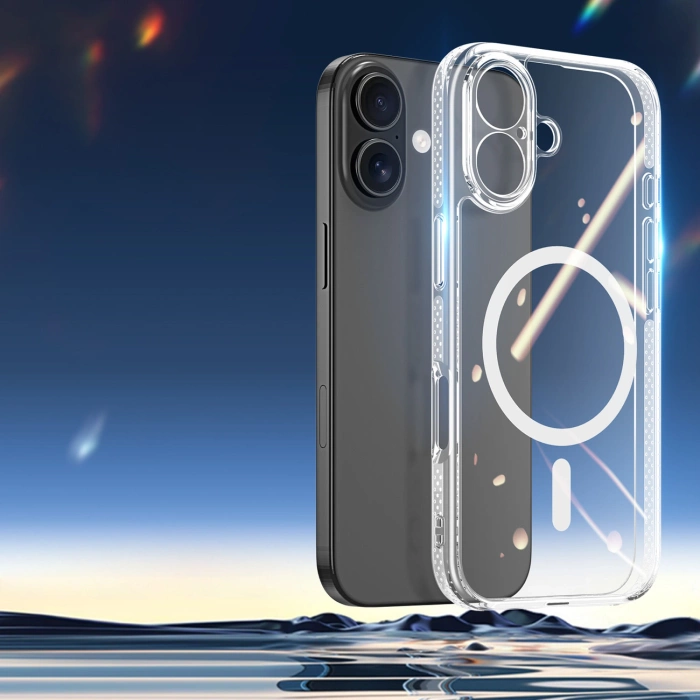 Etui Dux Ducis Clin Mag na iPhone 17 kompatybilne z MagSafe - przezroczyste