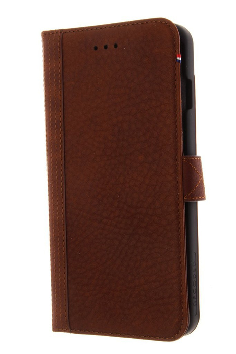 Etui Decoded iPhone 8 7 6s 6 Plus z Klapką Wallet Case Brown Brązowe