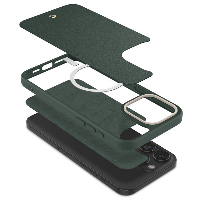 Etui iPhone 15 Pro Max Spigen Cyrill Kajuk Mag Magsafe Forest Green Case