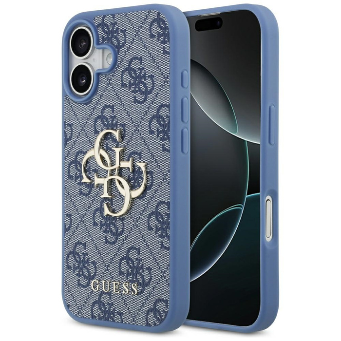 Etui Guess 4G Big Logo do iPhone 17      niebieski