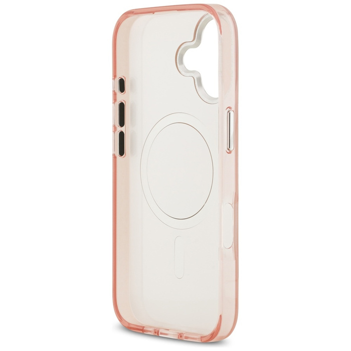 Etui Karl Lagerfeld IML Aquarelle        Choupette & Logo MagSafe do iPhone 17 różowy