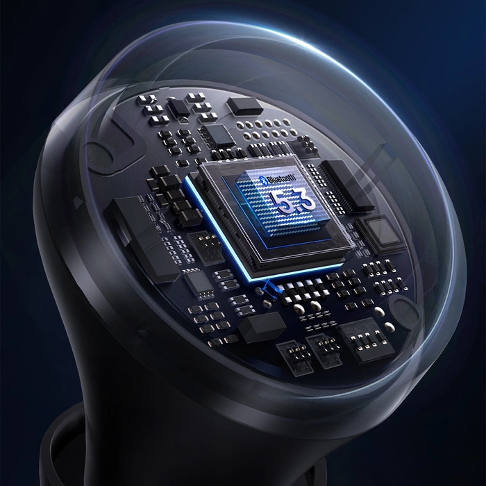 Słuchawki Baseus Bowie E18 bezprzewodowe TWS ENC IPX4 - czarne