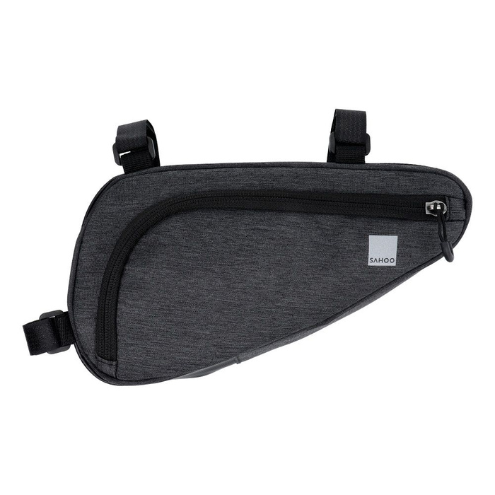 SAHOO torba rowerowa pod ramę rowerową trójkąt z zamkiem 1L 121469-SA czarna