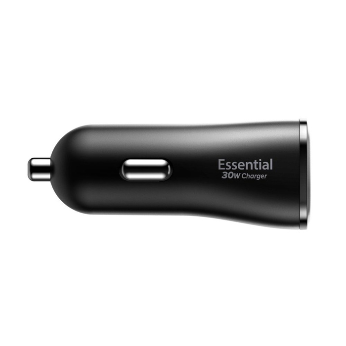 ŁADOWARKA SAMOCHODOWA SPIGEN ESSENTIAL EV302 2-PORT CAR CHARGER 30W CZARNA