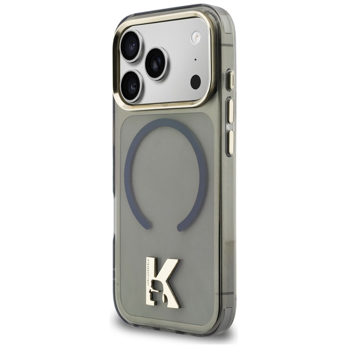 Etui Karl Lagerfeld IML K Head Logo      MagSafe do iPhone 17 Pro czarny
