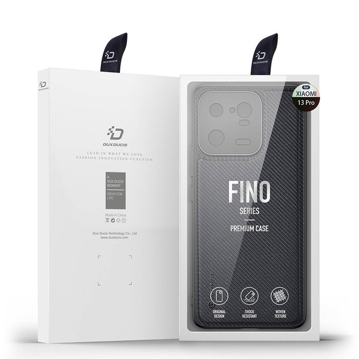 Etui Dux Ducis Fino etui do Xiaomi 13 Pro pokrowiec z silikonową ramką niebieskie Case