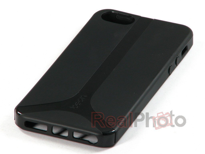 Etui iPhone 5 5S SE BEON Czarny Pokrowiec 