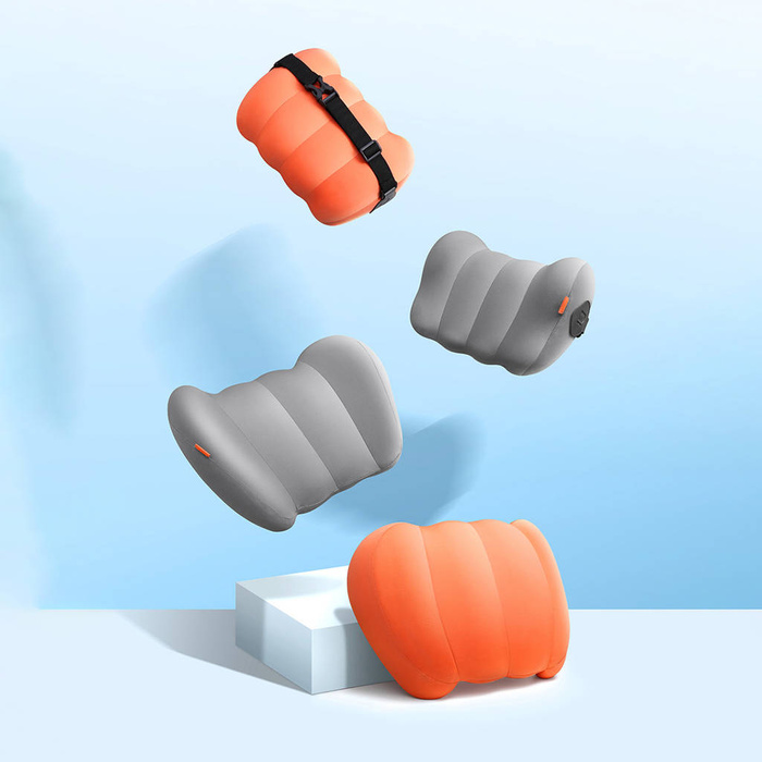 Poduszka samochodowa na zagłówek Baseus ComfortRide CNTZ000013 szara