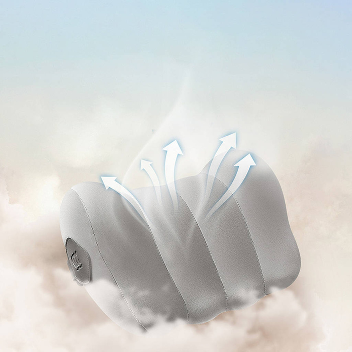 Poduszka samochodowa na zagłówek Baseus ComfortRide CNTZ000013 szara