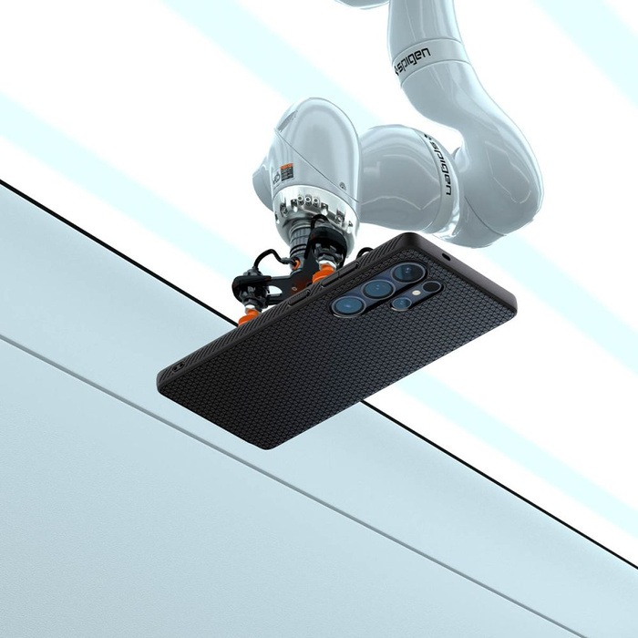 ETUI SPIGEN LIQUID AIR SAMSUNG GALAXY S25 ULTRA MATTE BLACK