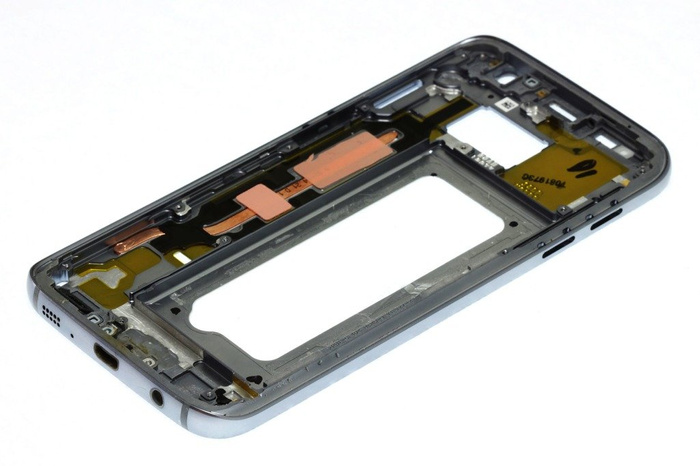 Obudowa Korpus Ramka SAMSUNG Galaxy S7 Szara Grade A