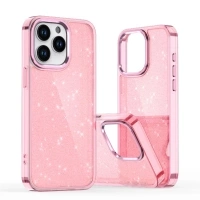 Etui brokatowe Glitter Case na Samsung Galaxy A56 5G - różowe