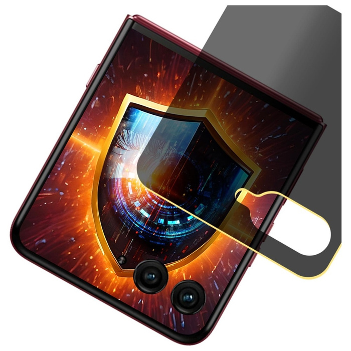 Folia prywatyzująca 3MK Silky Matt       Privacy do Motorola Razr 60 Ultra