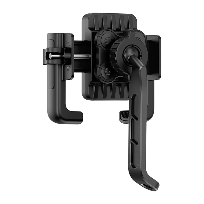 Baseus uchwyt rowerowy GoTrip Series Bike Phone Mount Rearview Mirror Version Cluster czarny