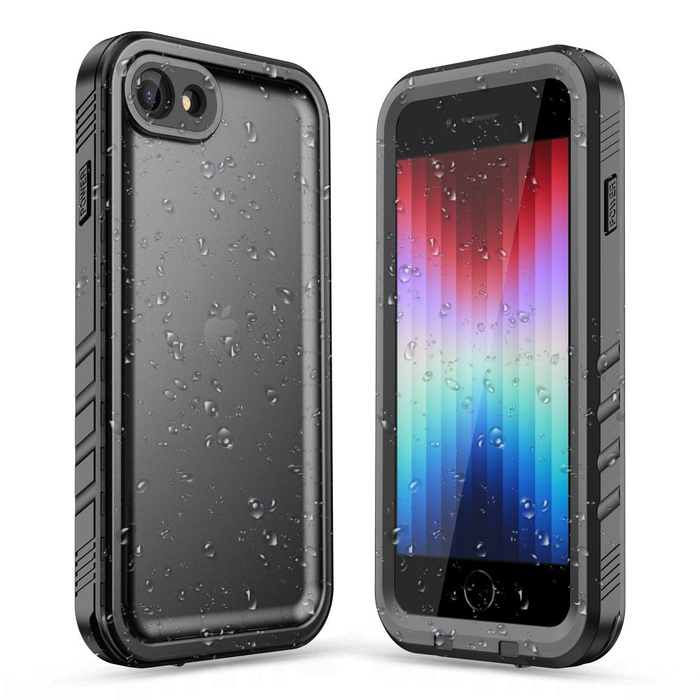Etui Tech-protect Shellbox Ip68 iPhone 7 / 8 / Se 2020 / 2022 Black
