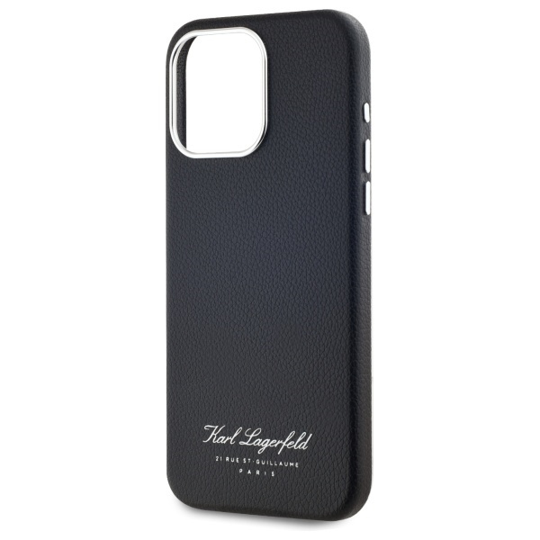 Karl Lagerfeld KLHCP15XPGWCMKHK iPhone    15 Pro Max 6,7" hardcase czarny/black hotel RSG