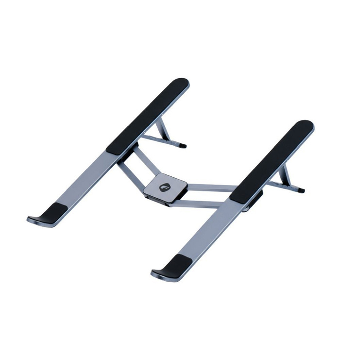 Uchwyt na laptop / tablet biurkowy składany Forcell F-Grip Fold Stand H Pro szary