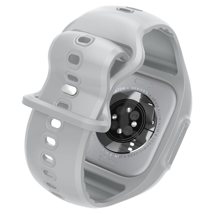 PASEK SPIGEN APPLE WATCH 10 (46 MM)  LIQUID AIR PRO SZARE