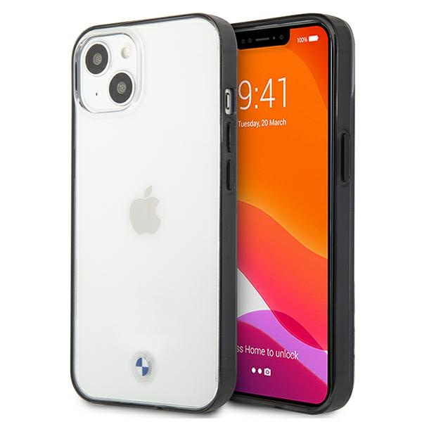 Etui BMW Apple iPhone 13 Mini Signature Collection Bezbarwny Hardcase