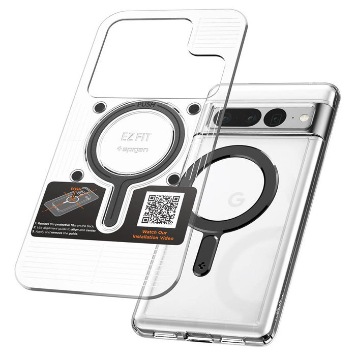 Blaszka Ring Spigen Onetap Ring Magnetic Magsafe Plate Black