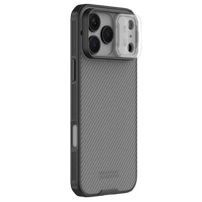 NILLKIN CAMSHIELD PRO IPHONE 17 PRO MAX TRANSPARENT BLACK / PRZEŹROCZYSTY CZARNY