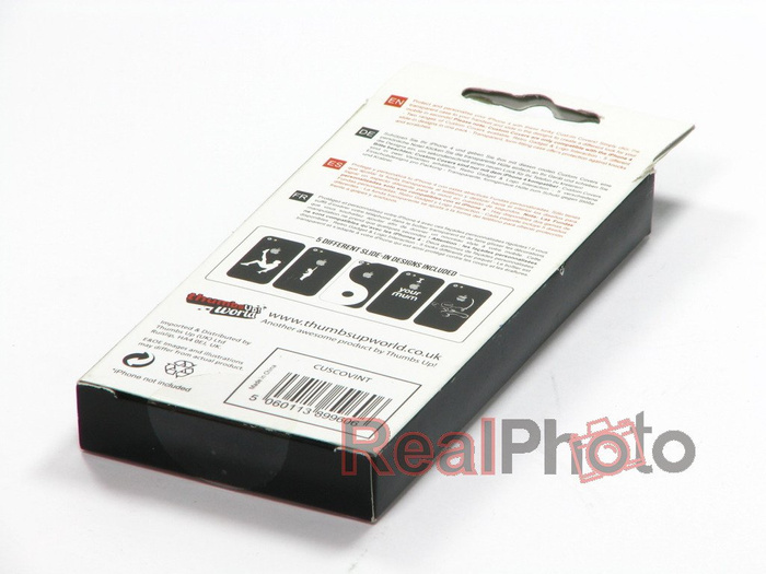 Pokrowiec Apple iPhone 4 4S Thumbsup Futerał Etui  Wymienne Wsuwki Z Różnymi Wzorami 