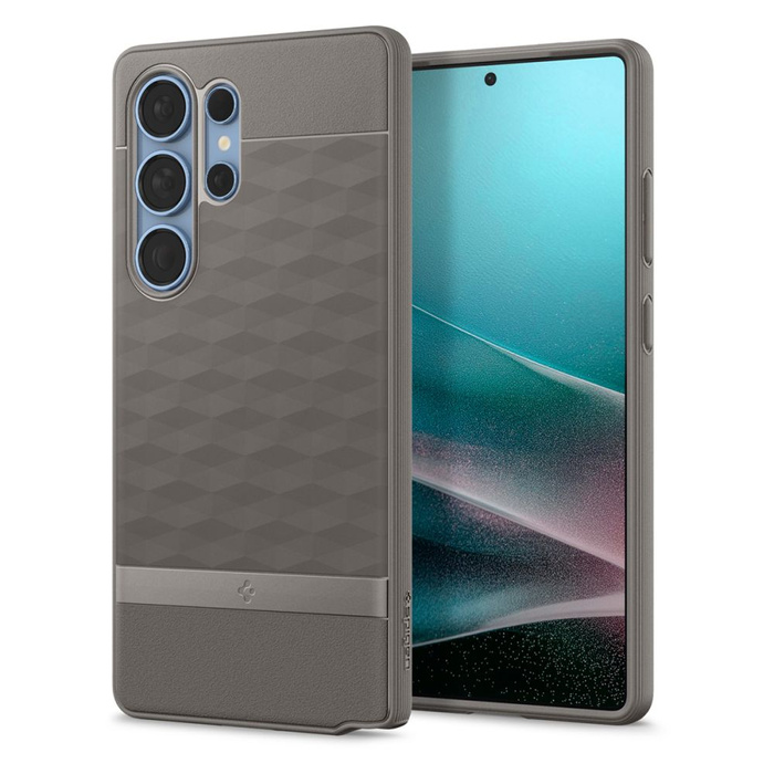 ETUI SPIGEN PARALLAX MAG MAGSAFE SAMSUNG GALAXY S25 ULTRA ASH GREY