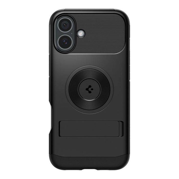 Etui iPhone 16 Spigen Slim Armor Mag Magsafe Black