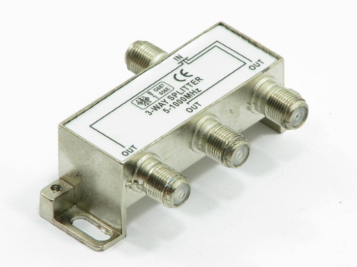 Spliter  Rozdzielacz Antenowy 3-WAY 5-1000MHZ Splitter
