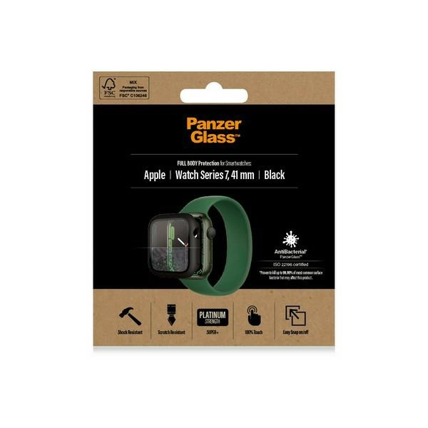 PanzerGlass Full Body Apple Watch 7 41mm czarny/black AB 3663