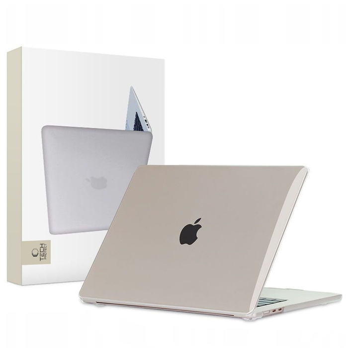 Etui Tech-Protect Smartshell Macbook Air 15 2023 Crystal Clear Case