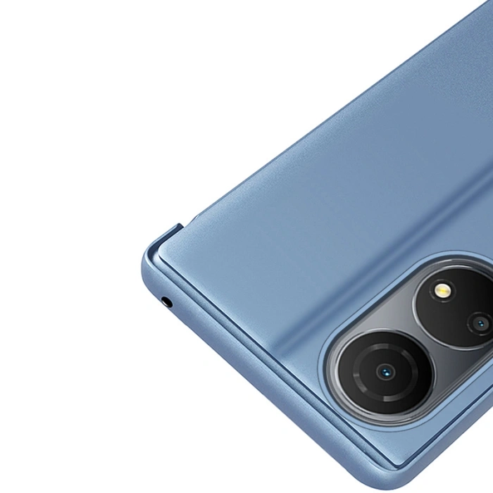 Clear View Case etui Honor X8 pokrowiec z klapką czarne